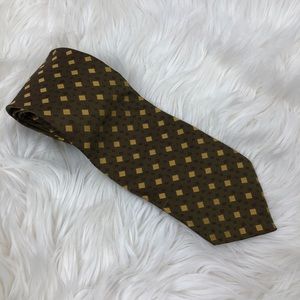Calvin Klein diamond pattern tie